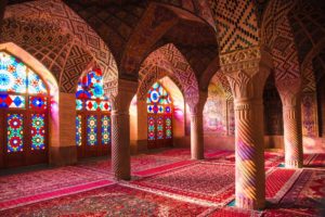 Nasir al-Mulk Mosque in Shiraz,Iran