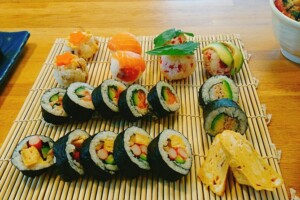 Sushi making, Kyoto